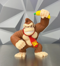 Figura Donkey Kong Estilo Tejido a Mano Impreso en 3D